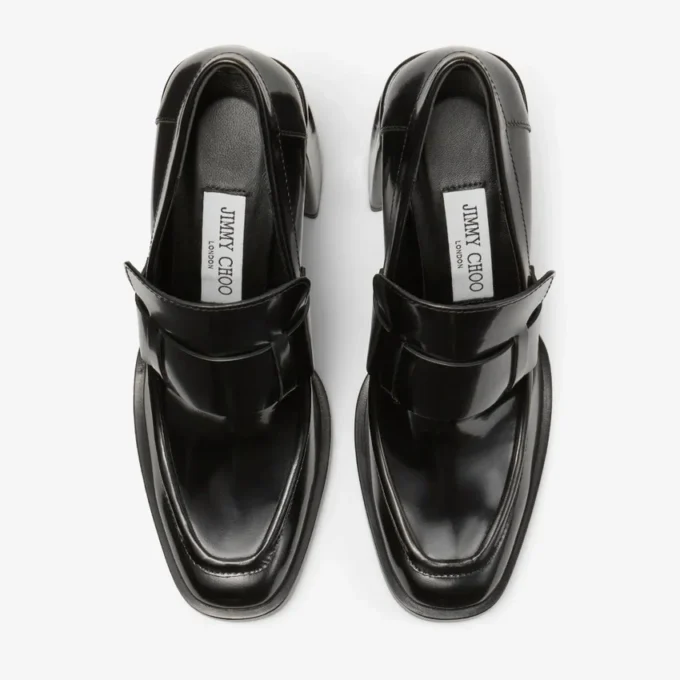 Tylor 95 Black Soft Spazzolato Pumps