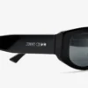 Uma Black Geometric Sunglasses