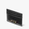 Umika Black Leather Card Holder
