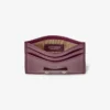 Umika Garnet Leather Card Holder