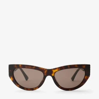 Vale Brown Havana Cat Eye Sunglasses