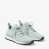 Veles Light Verde Textured Knit Trainers