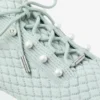 Veles Light Verde Textured Knit Trainers