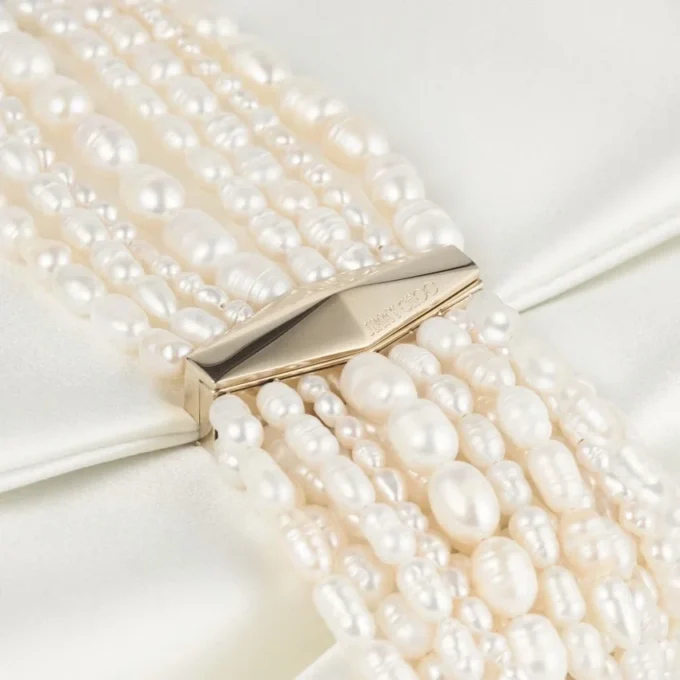 Zandra Ivory Satin Clutch Bag